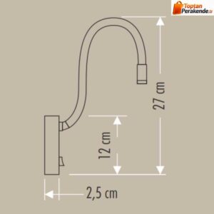 Cata CT-5232 Baykuş Led Aplik Günışığı